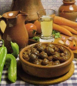 La famosa receta de los caracoles